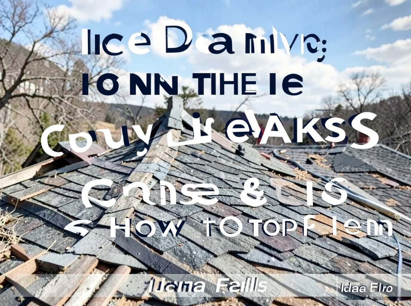 Ice Dams: Why They Cause Leaks & How to Stop Them