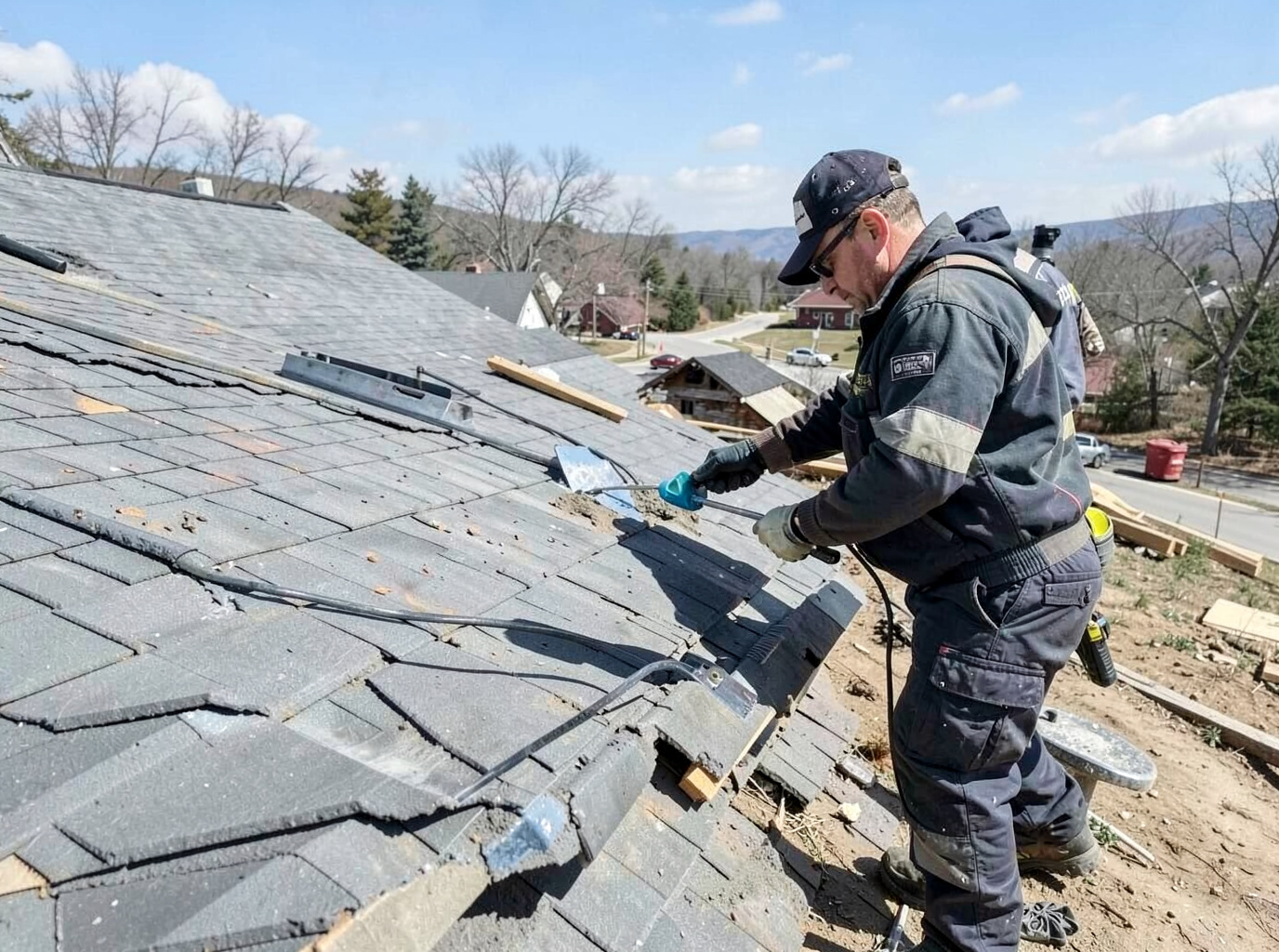 Wind Damage Roof Repair in Idaho Falls